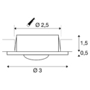 Dimensioned drawing