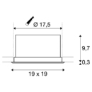 Dimensioned drawing