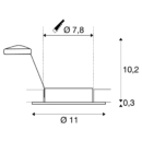 Dimensioned drawing