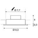 Dimensioned drawing