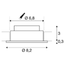 Dimensioned drawing