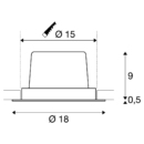 Dimensioned drawing