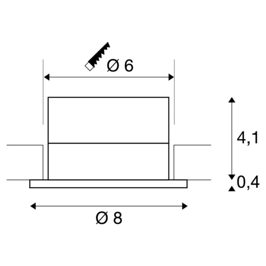 Dimensioned drawing