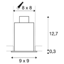 Dimensioned drawing