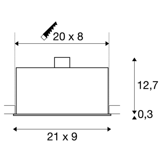 Dimensioned drawing