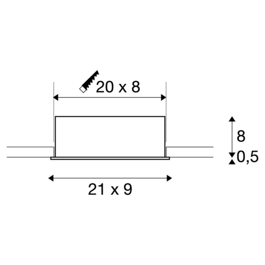 Dimensioned drawing