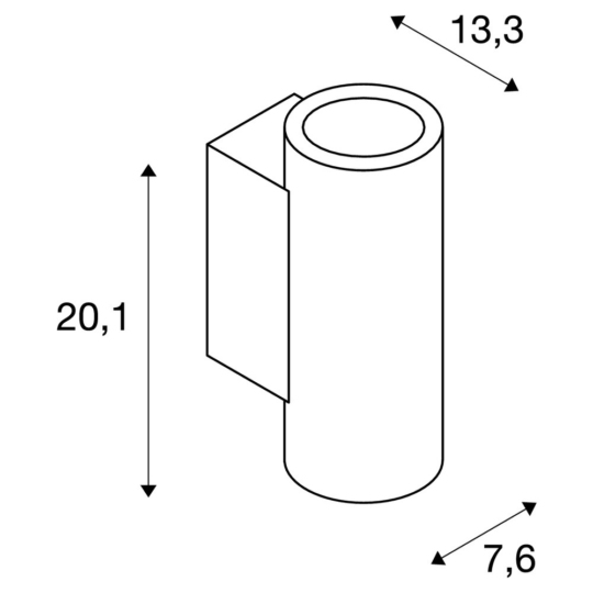 Dimensioned drawing