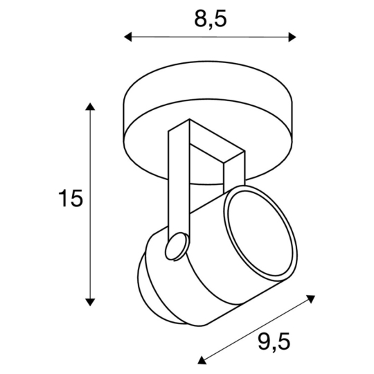 Dimensioned drawing