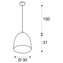 Dimensioned drawing