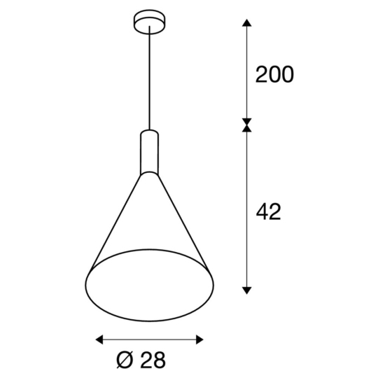 Dimensioned drawing