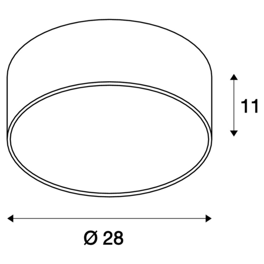 Dimensioned drawing