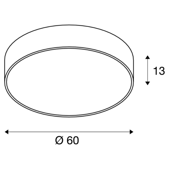 Dimensioned drawing