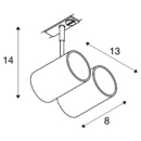 Dimensioned drawing