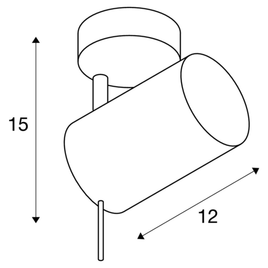 Dimensioned drawing