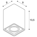 Dimensioned drawing
