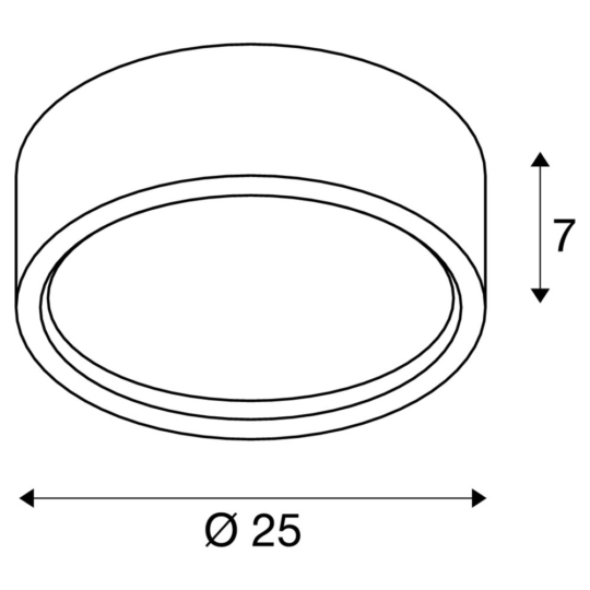 Dimensioned drawing