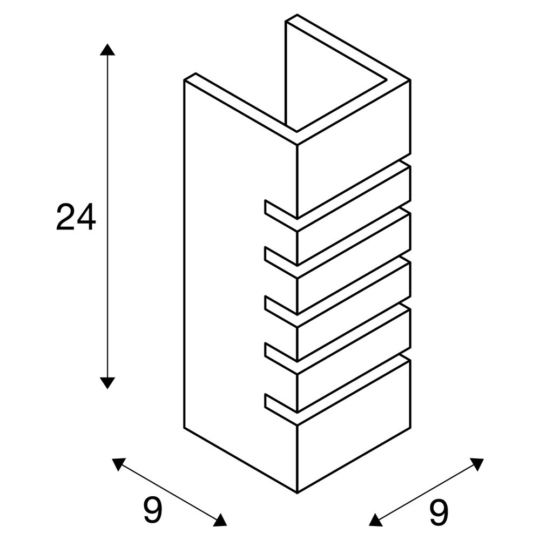 Dimensioned drawing