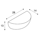 Dimensioned drawing