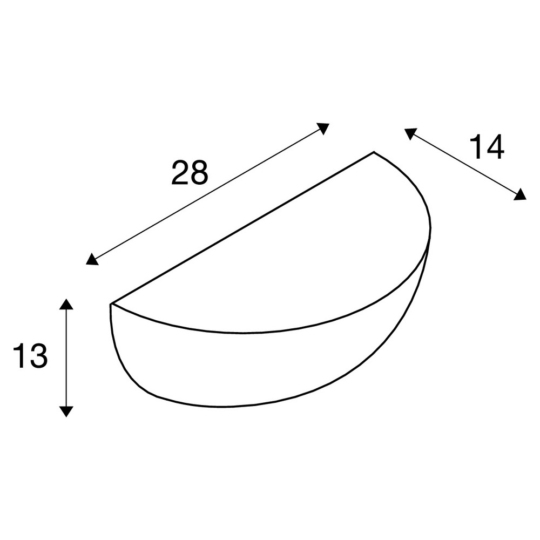 Dimensioned drawing