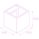 Dimensioned drawing