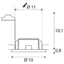 Dimensioned drawing