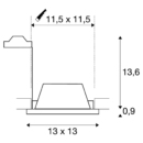 Dimensioned drawing