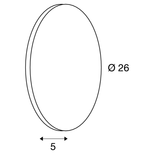 Dimensioned drawing