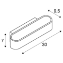 Dimensioned drawing
