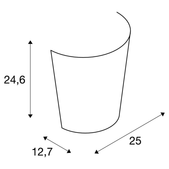 Dimensioned drawing