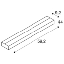 Dimensioned drawing