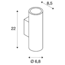 Dimensioned drawing