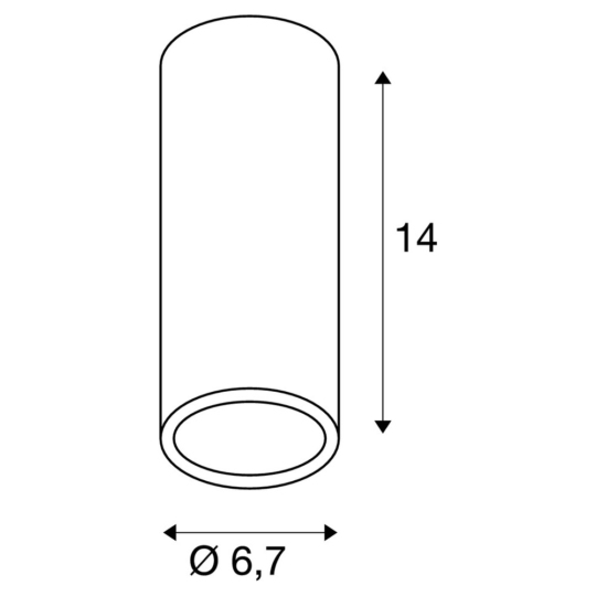 Dimensioned drawing