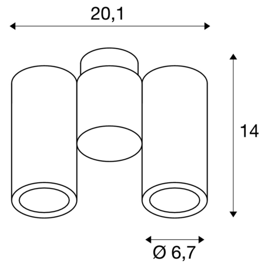 Dimensioned drawing