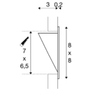 Dimensioned drawing