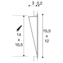 Dimensioned drawing