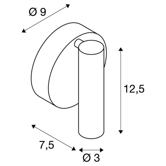 Dimensioned drawing