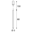 Dimensioned drawing