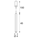 Dimensioned drawing