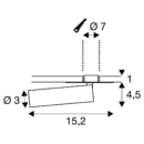 Dimensioned drawing