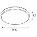 Dimensioned drawing