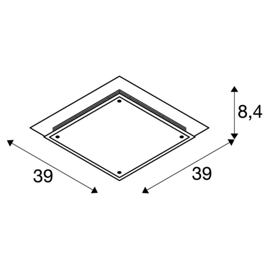 Dimensioned drawing