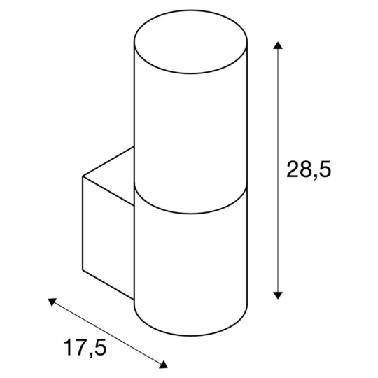 Dimensioned drawing