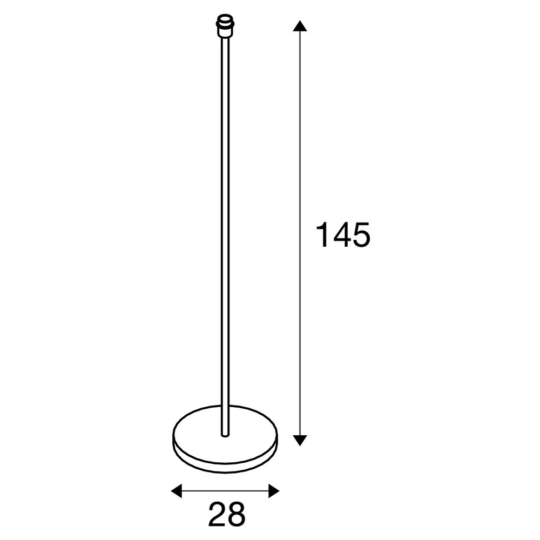 Dimensioned drawing