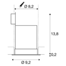 Dimensioned drawing