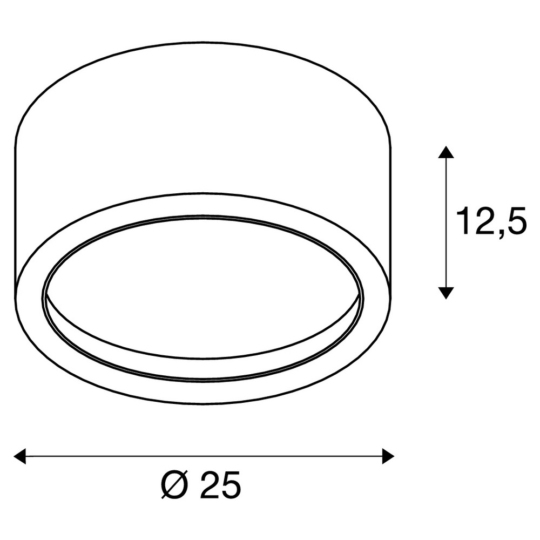 Dimensioned drawing