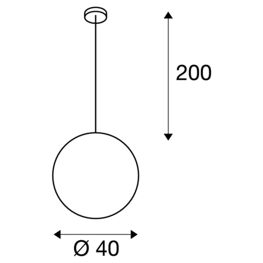 Dimensioned drawing