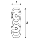 Dimensioned drawing