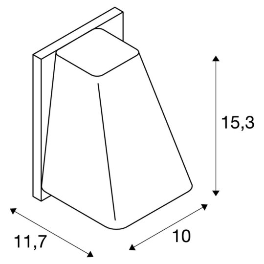 Dimensioned drawing