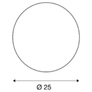 Dimensioned drawing