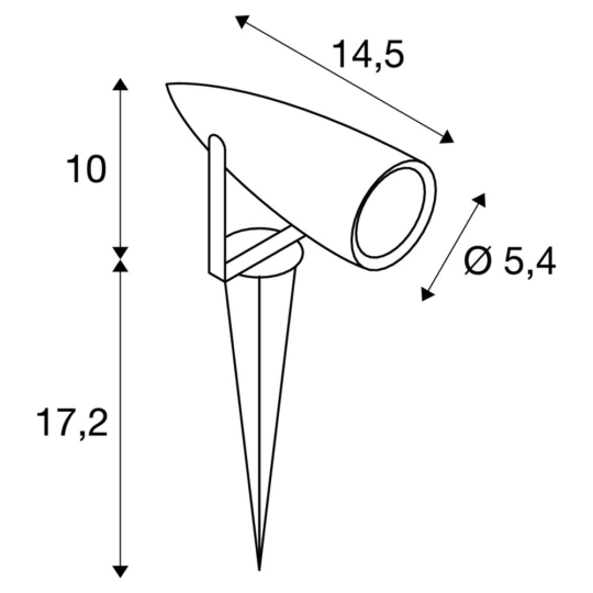 Dimensioned drawing